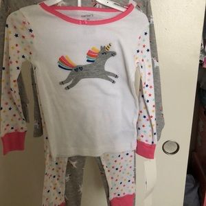 Unicorn Pajamas 2T